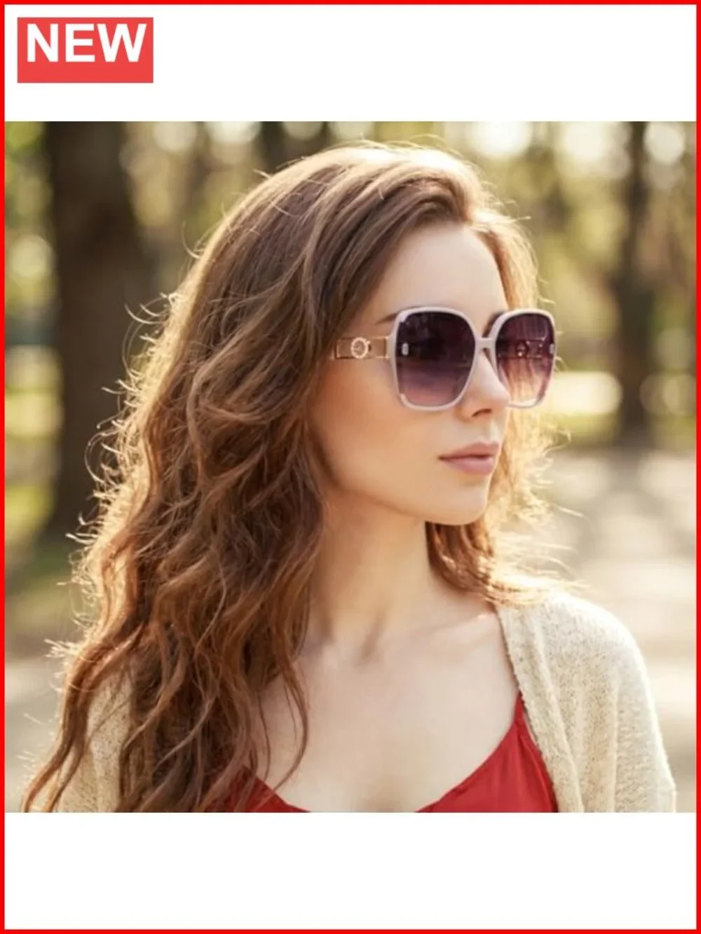 Retro 70s Oversized Sunglasses 2 Pack UV400 Non-Polarized